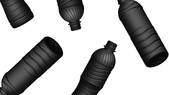 Diseño 3D de envases PET